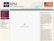 Tablet Screenshot of bpmsl.com